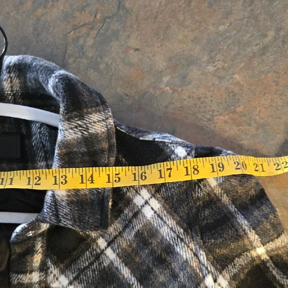 Plaid Black and Gray Women's Jacket